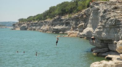 Lake Travis Cliff Jumping
